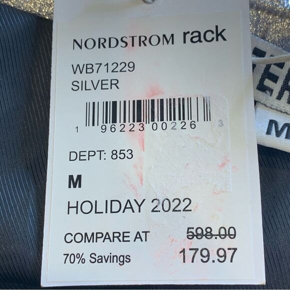 Walter Baker Vana Dress in Silver Size Medium - Picture 9 of 15